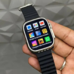 Yash Enterprises Best First T800 Ultra Honeycomb smart watch Smartwatch (Black Strap, Free Size)