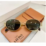 New Trending Premium Sunglasses Oval For Eye Protection & Style Metal Frame
