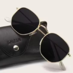 Men Silver Fiber & Plastic Square , UV Protected Iron Man Sunglasses