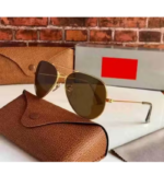 Gold Metal Frame, UV Protection, Iron man Aviator sunglasses