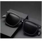 U K Black retro Square Sunglasses, Goggles for Women's and Men's