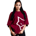 LEOTUDE Women's Cotton Oversized Fit T-Shirt
