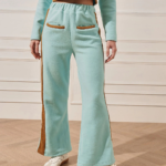 Straight Trouser - Turquoise Blue - Image 2