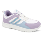 Women's Sports Sneakers - White Lavender - Image 2