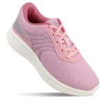 Women's Lace-up Sports Shoe - Peach