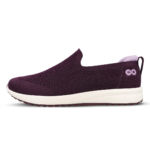 Women's Slip on Sports Shoe - Wine Red