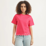 Women Round Neck Printed T-Shirt