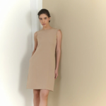 A-Line Dress – Beige