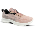 Women's Lace-up Walking Shoes - Peach - Image 2
