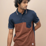 Men's Stripper Cotton Rich Polo Brunette - Image 2