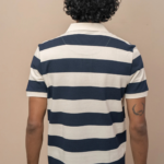 Men's Stripper Cotton Rich Polo Gardenia - Image 2