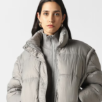 Women Beige Solid Casual Jacket