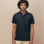 Men's Extra Long Staple Cotton Polo Navy