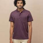 Men's Extra Long Staple Cotton Polo Grape