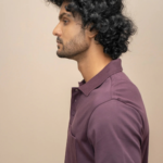 Men's Extra Long Staple Cotton Polo Grape - Image 2