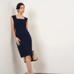 Bodycon Dress – Navy Blue