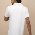 Men's Extra Long Staple Cotton Polo White - Image 2