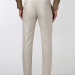 Beige Textured Trouser - Kylian - Image 2