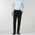 Dark Grey Textured Trouser - Kylian