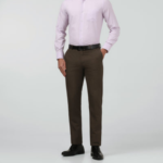 Navy Solid Trouser - Luis