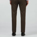 Black Solid Trouser - Black - Image 2