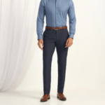 Brown Solid Trouser - Luis