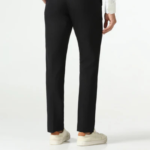 echPro Slim Fit B-91 Formal Black Solid Trouser - Ashley - Image 2