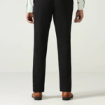 Black Solid Trouser - Oak - Image 2