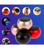 Mini Portable Wireless Bluetooth Speaker with LED Light – Metallic Fin - Image 3