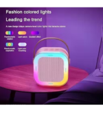 Karaoke Machine for Kids Adults, Mini Portable Blue-Tooth Karaoke Speaker - Image 3