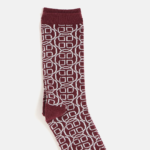 Women Red Printed Socks
