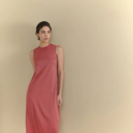 Shift Midi Dress – Pink