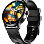 Cellecor HYPE 1.50" HD IPS Display with 500 NITS | BT-Calling | VoiceAssistant Smartwatch (Black Strap, Free Size)
