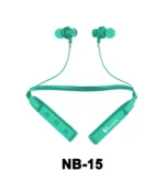 60 Hour Green Playtime Bluetooth Wireless Neckband headphones Earphone Airdopes