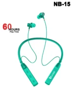 60 Hour Green Playtime Bluetooth Wireless Neckband headphones Earphone Airdopes - Image 3