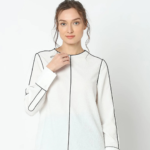 White Full Sleeves Top