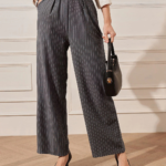 Stripe Trousers - Grey