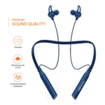 Aeroessentials In-the-ear Bluetooth Headset with Upto 12h Talktime Deep Bass - Blue - Image 2
