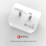 67W Fast Charger for MI Xiomi Redmi & other Type C Smartphones Rapid Charging with Qualcomm Quick Charge 3.0 SuperVOOC includes USB Type-C 6A Cable - Image 2