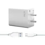 67W Fast Charger for MI Xiomi Redmi & other Type C Smartphones Rapid Charging with Qualcomm Quick Charge 3.0 SuperVOOC includes USB Type-C 6A Cable - Image 3