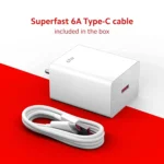 67W Fast Charger for MI Xiomi Redmi & other Type C Smartphones Rapid Charging with Qualcomm Quick Charge 3.0 SuperVOOC includes USB Type-C 6A Cable - Image 4