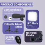 CRAYLUXE Bluetooth Tripod ( Black ) - Image 3