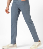 Fashion Men's Slim Fit Mid Rise Washed Jeans Stretchable - Image 2