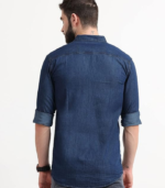 Miraan Men's Cotton Regular Fit Casual Denim Shirt (SIGDENIMM) - Image 2