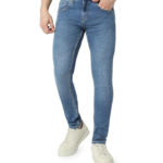 Men's Skinny Fit Low-Rise Casual Jeans