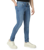 Men's Skinny Fit Low-Rise Casual Jeans - Image 2