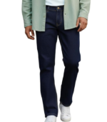 Fashion Men's Stretch Fit Mid Rise Washed Bootcut Jeans Stretchable