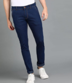 Men's Slim Fit Solid Jeans Stretchable - Image 2