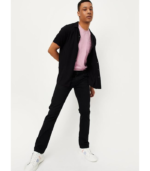 Men's Regular Solid Acrylic Blend Jeans - Image 2