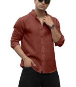 Casual | Plain | Full Sleeve | Summer-Regular Fit| Men Stylish Shirt